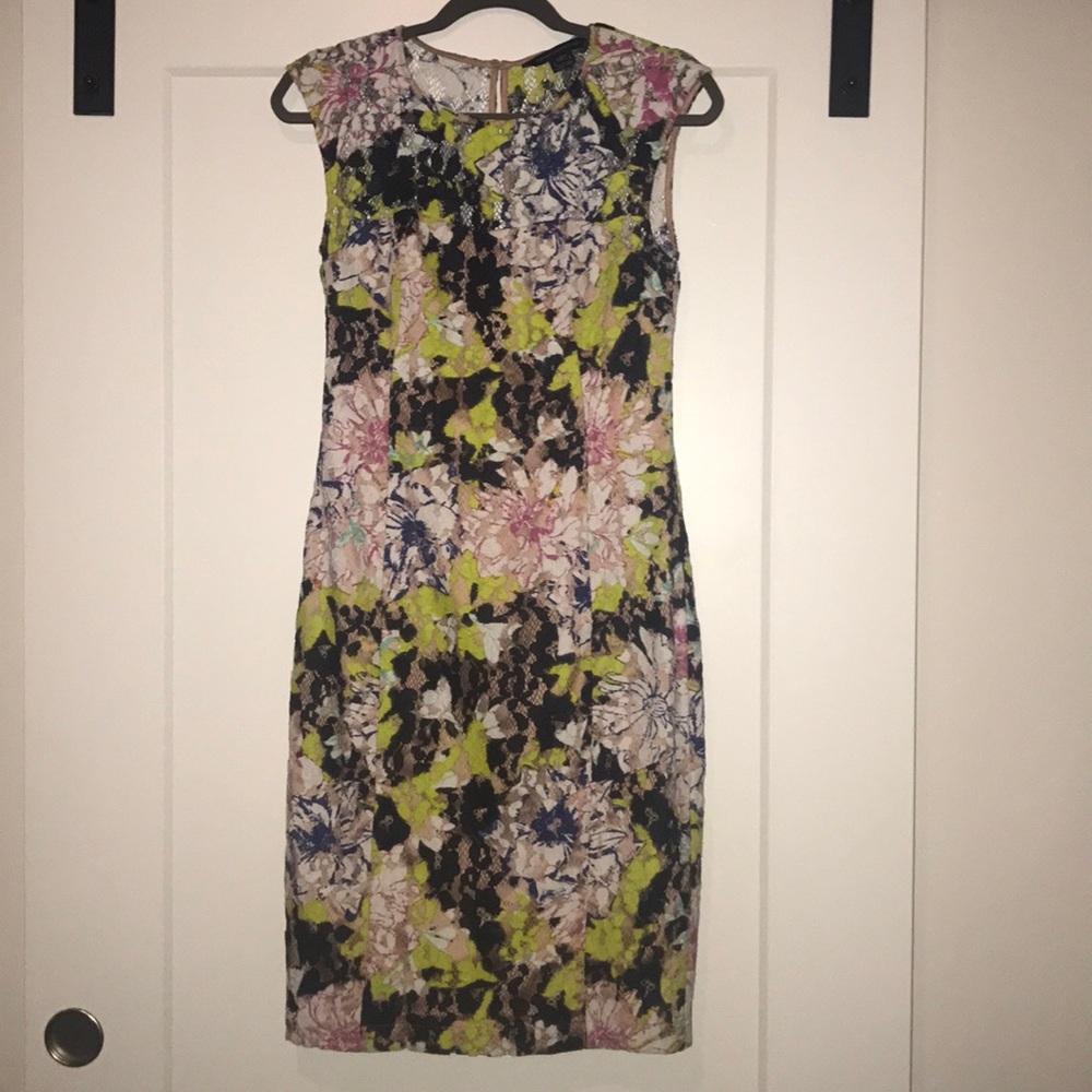French Connection Floral Lace Dress